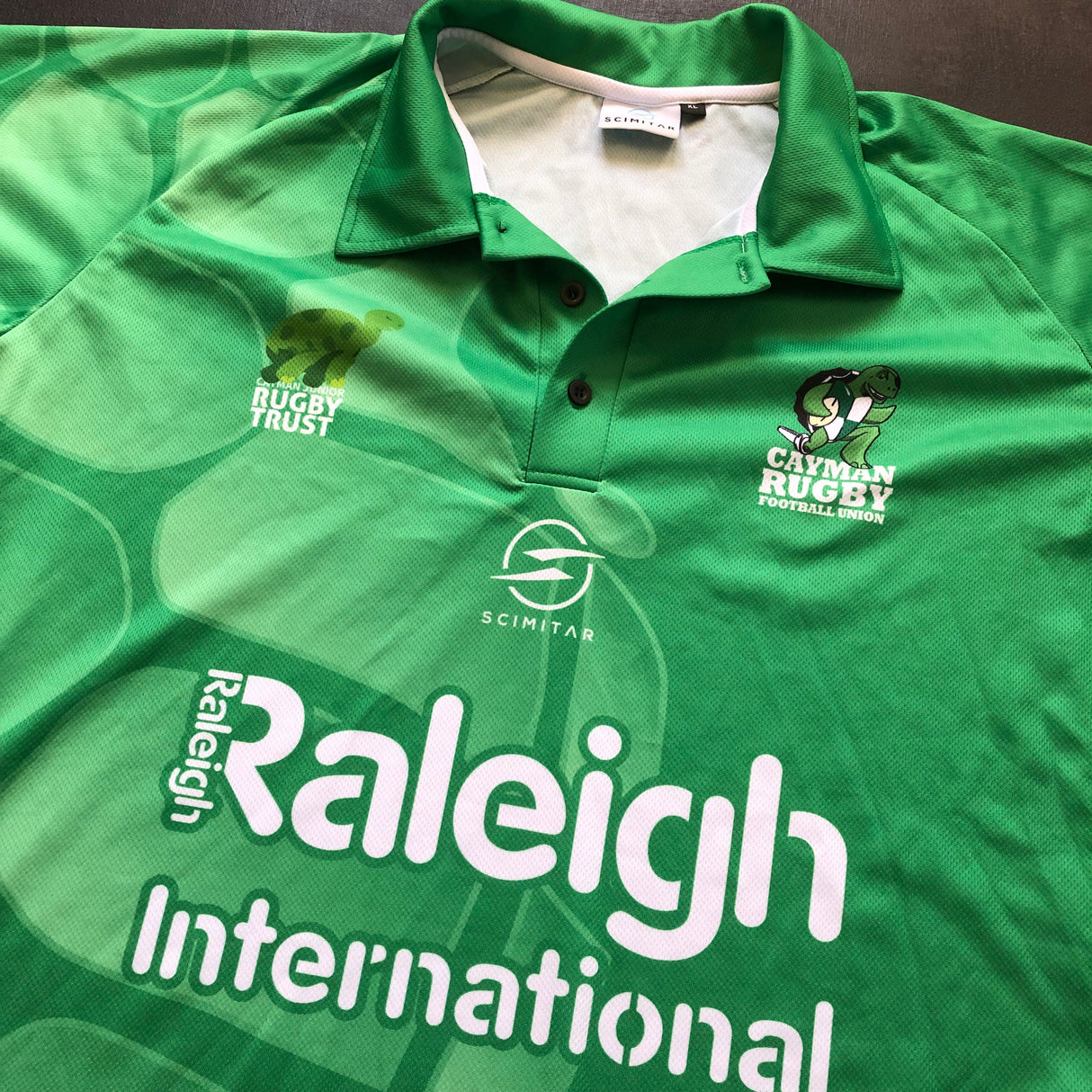 Cayman Islands National Rugby Team Training Polo XL Underdog Rugby - The Tier 2 Rugby Shop