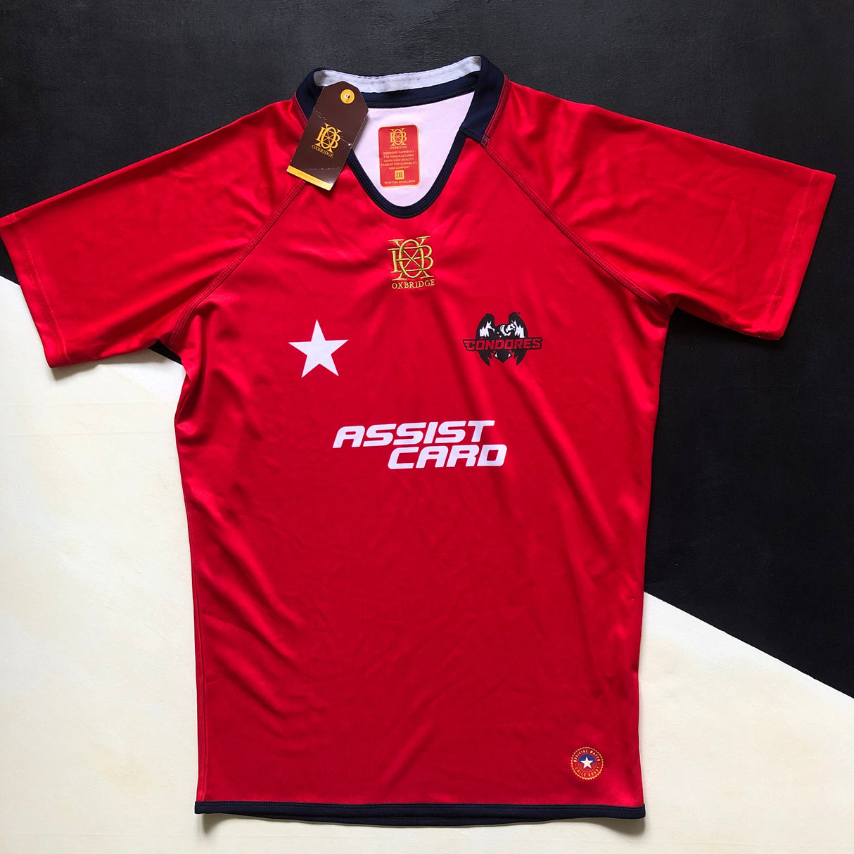 Chile National Rugby Team Jersey 2018 Player Issue 2XL with tags Underdog Rugby - The Tier 2 Rugby Shop