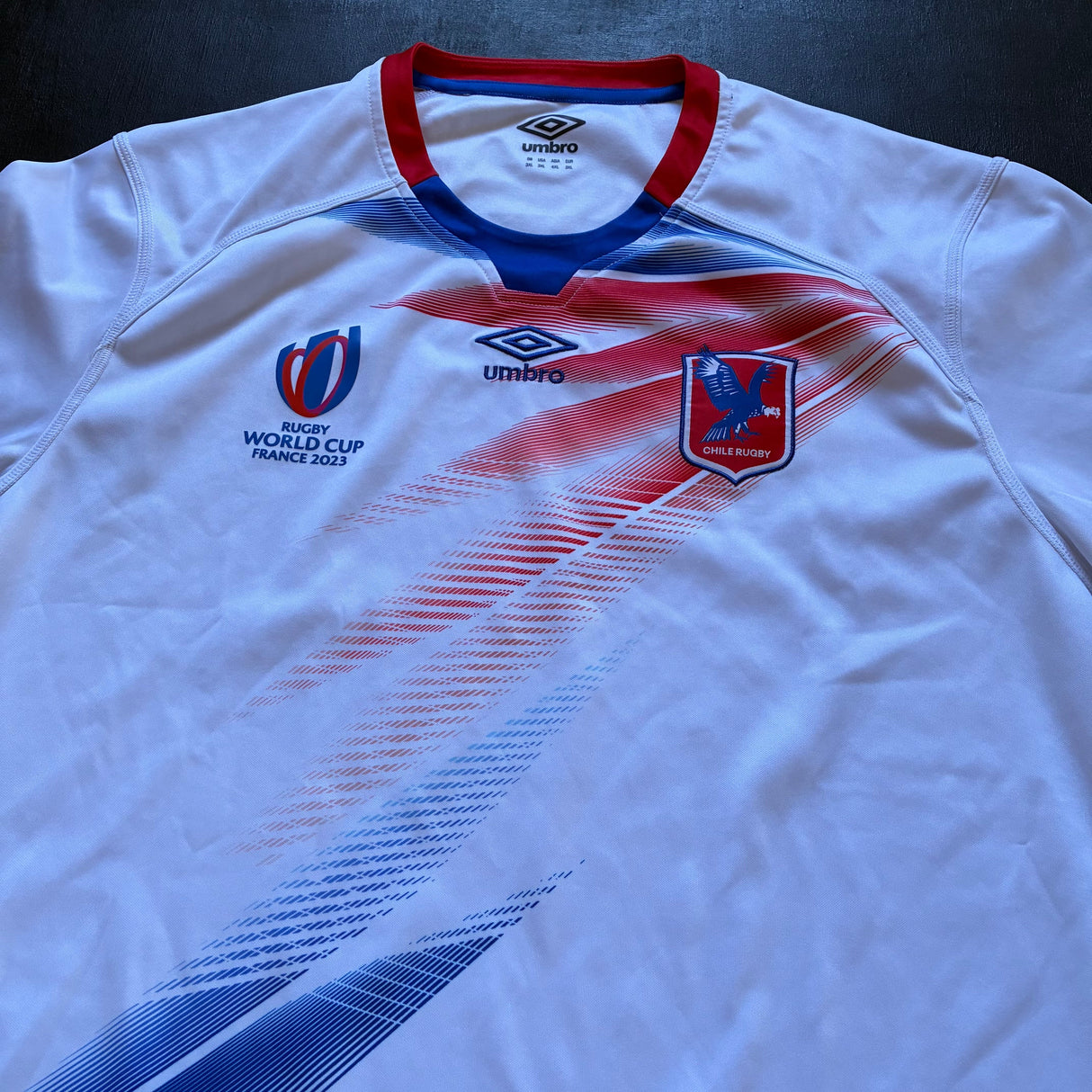 Chile National Rugby Team Jersey 2023 Rugby World Cup Away 3XL Underdog Rugby - The Tier 2 Rugby Shop