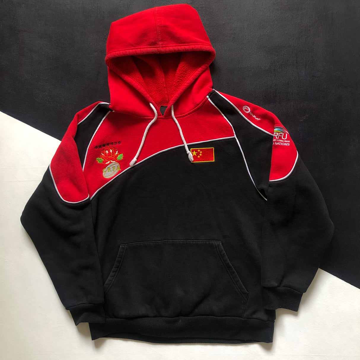 China National Rugby Team Hoodie Medium Underdog Rugby - The Tier 2 Rugby Shop