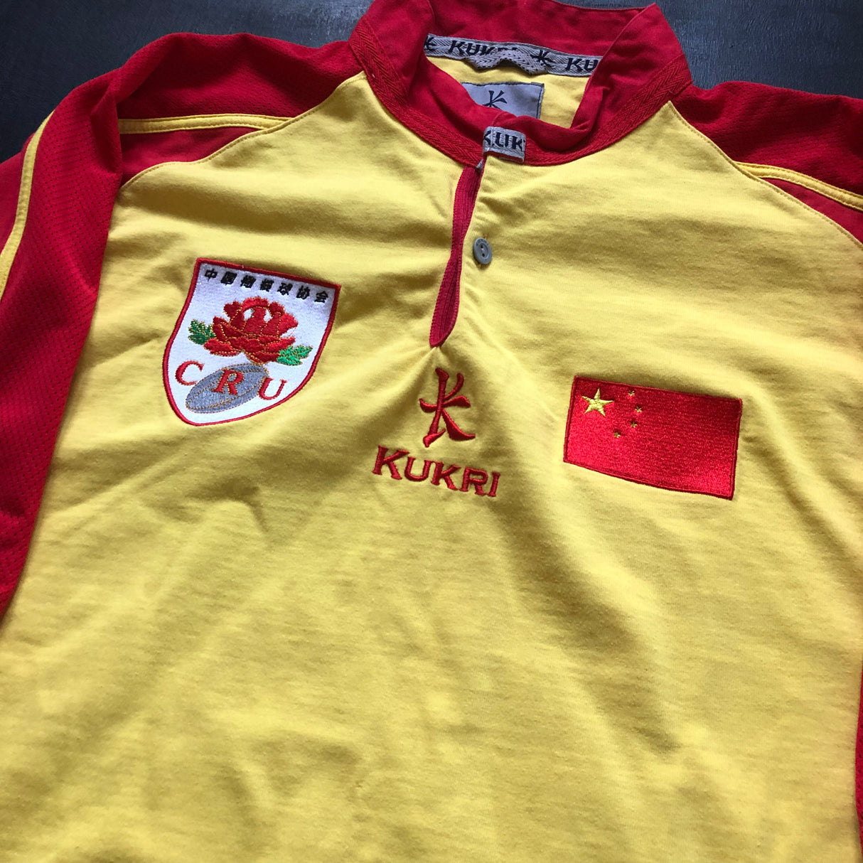 China National Rugby Team Jersey 2007 4XL Underdog Rugby - The Tier 2 Rugby Shop