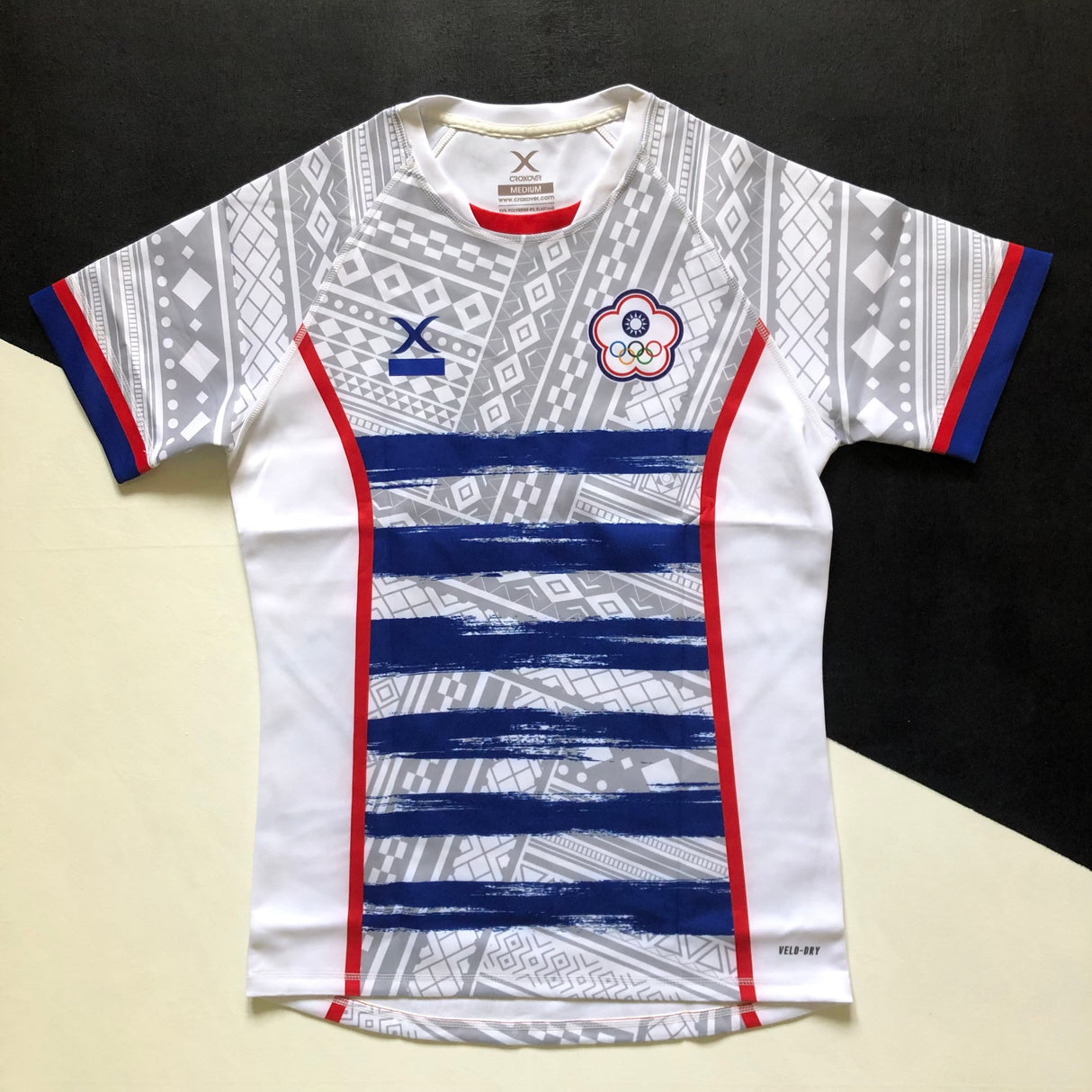 Chinese Taipei (Taiwan) National Rugby Sevens Team Jersey 2023 Away Player Issue Medium Underdog Rugby - The Tier 2 Rugby Shop