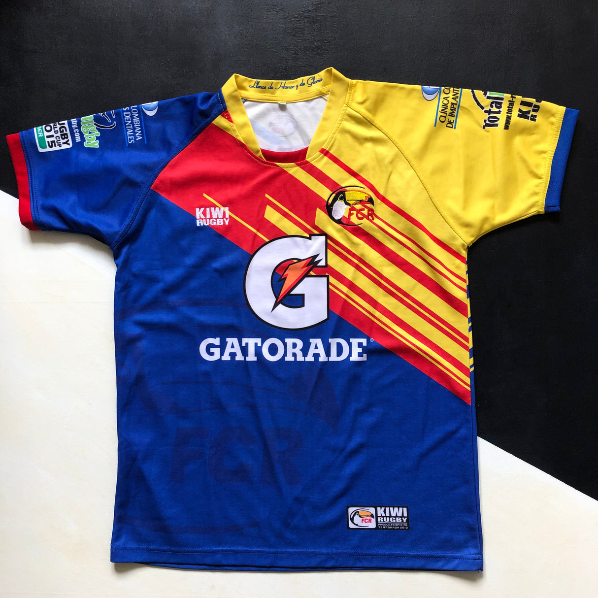 Colombia National Rugby Team Jersey 2012 Large Underdog Rugby - The Tier 2 Rugby Shop