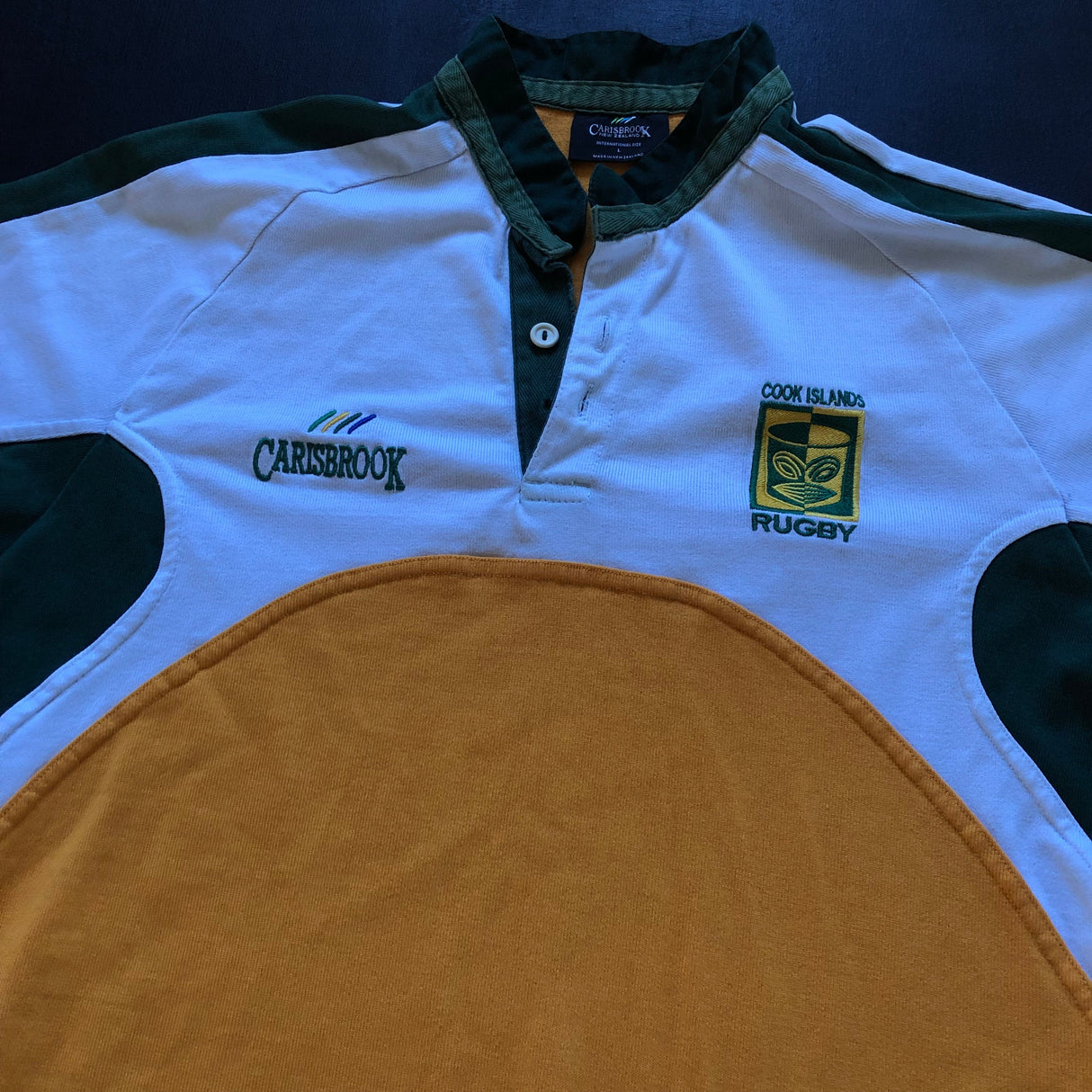 Cook Islands National Rugby Team Jersey 2004 Large Underdog Rugby - The Tier 2 Rugby Shop