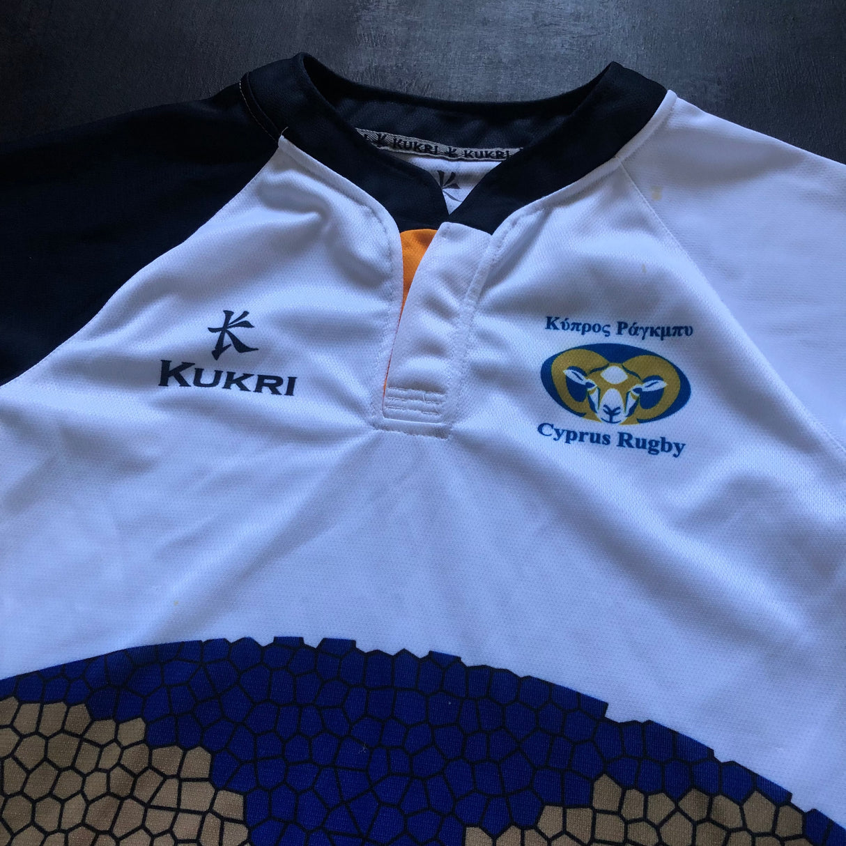 Cyprus National Rugby Team Jersey 2012 Small Underdog Rugby - The Tier 2 Rugby Shop