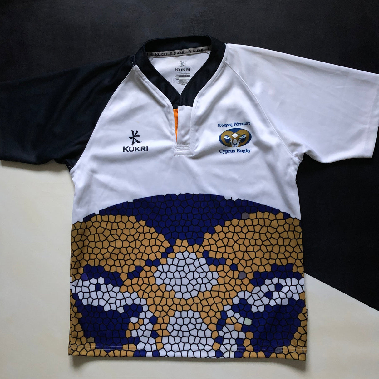 Cyprus National Rugby Team Training Jersey 2012 Large Underdog Rugby - The Tier 2 Rugby Shop