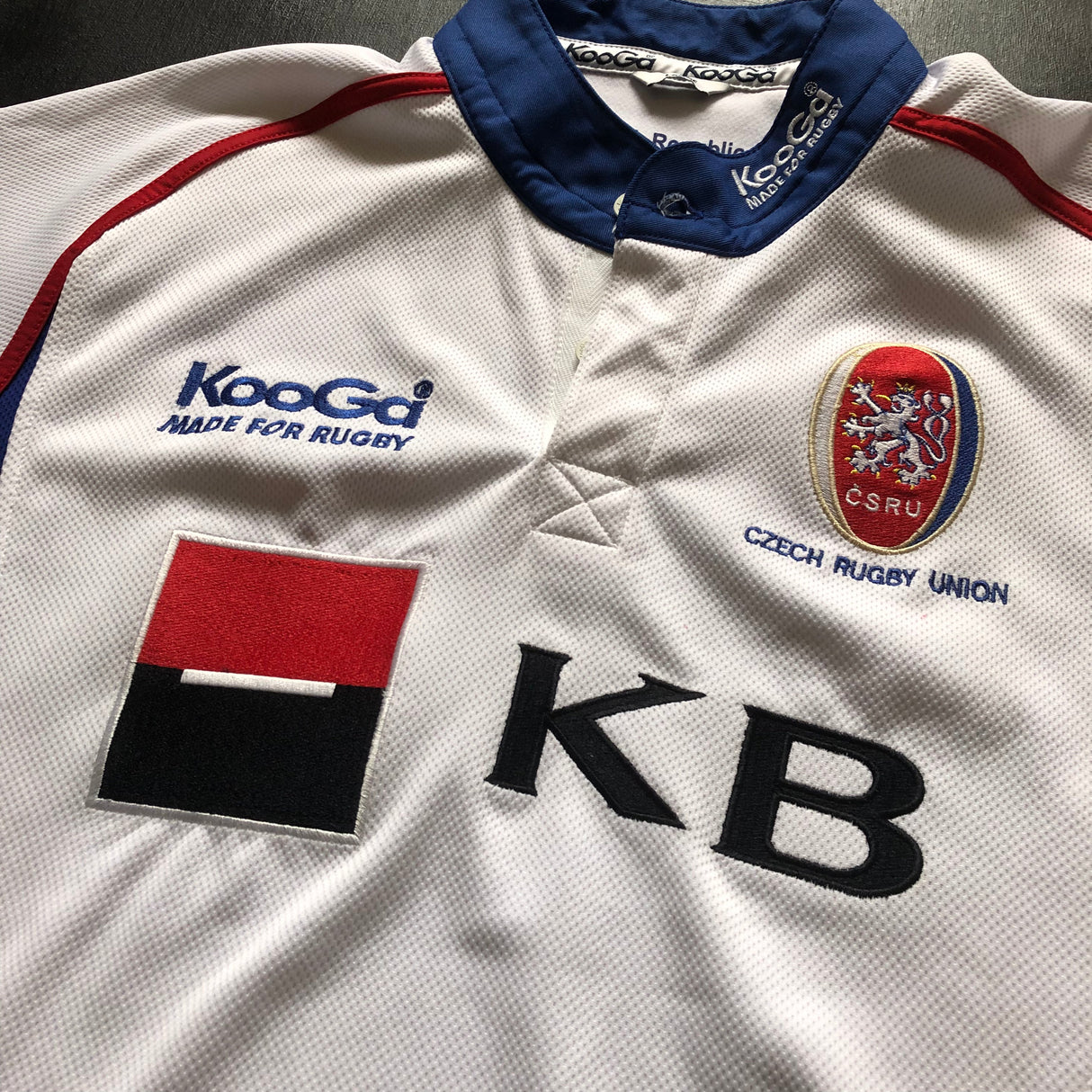 Czech Republic National Rugby Team Jersey 2006 Large Underdog Rugby - The Tier 2 Rugby Shop