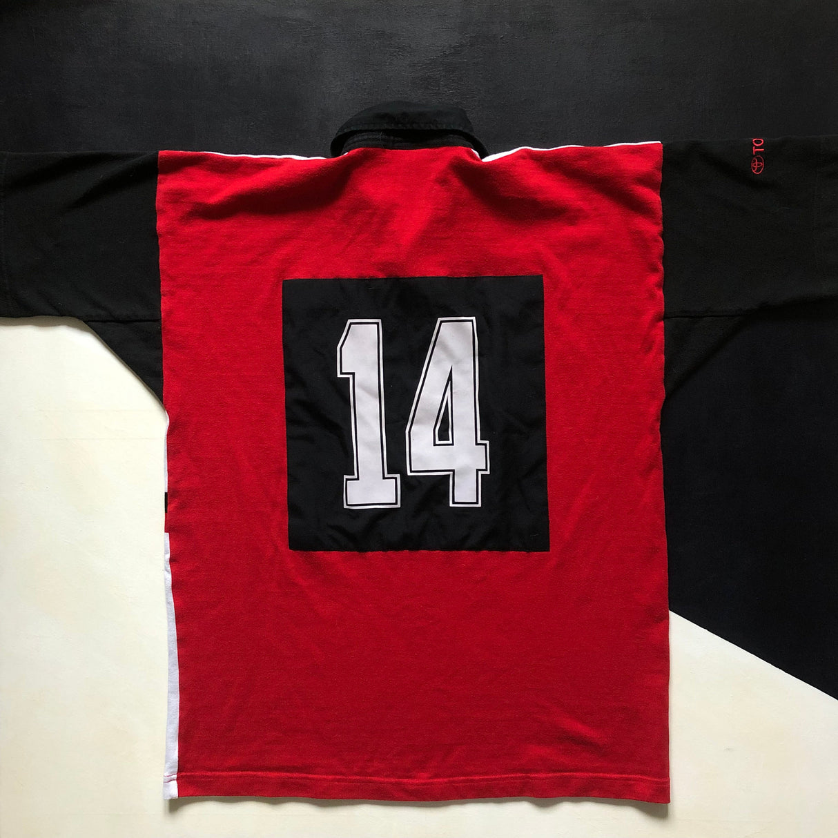 Dubai Exiles RFC Jersey 1990's Match Worn XL Underdog Rugby - The Tier 2 Rugby Shop