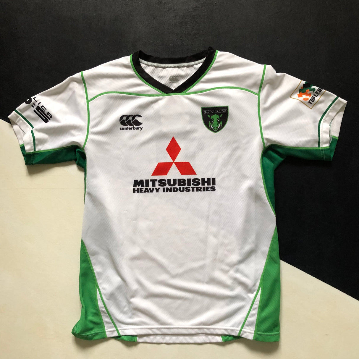 DynaBoars Rugby Team Jersey 2020 Away (Japan Top League) Match Worn 6L Underdog Rugby - The Tier 2 Rugby Shop