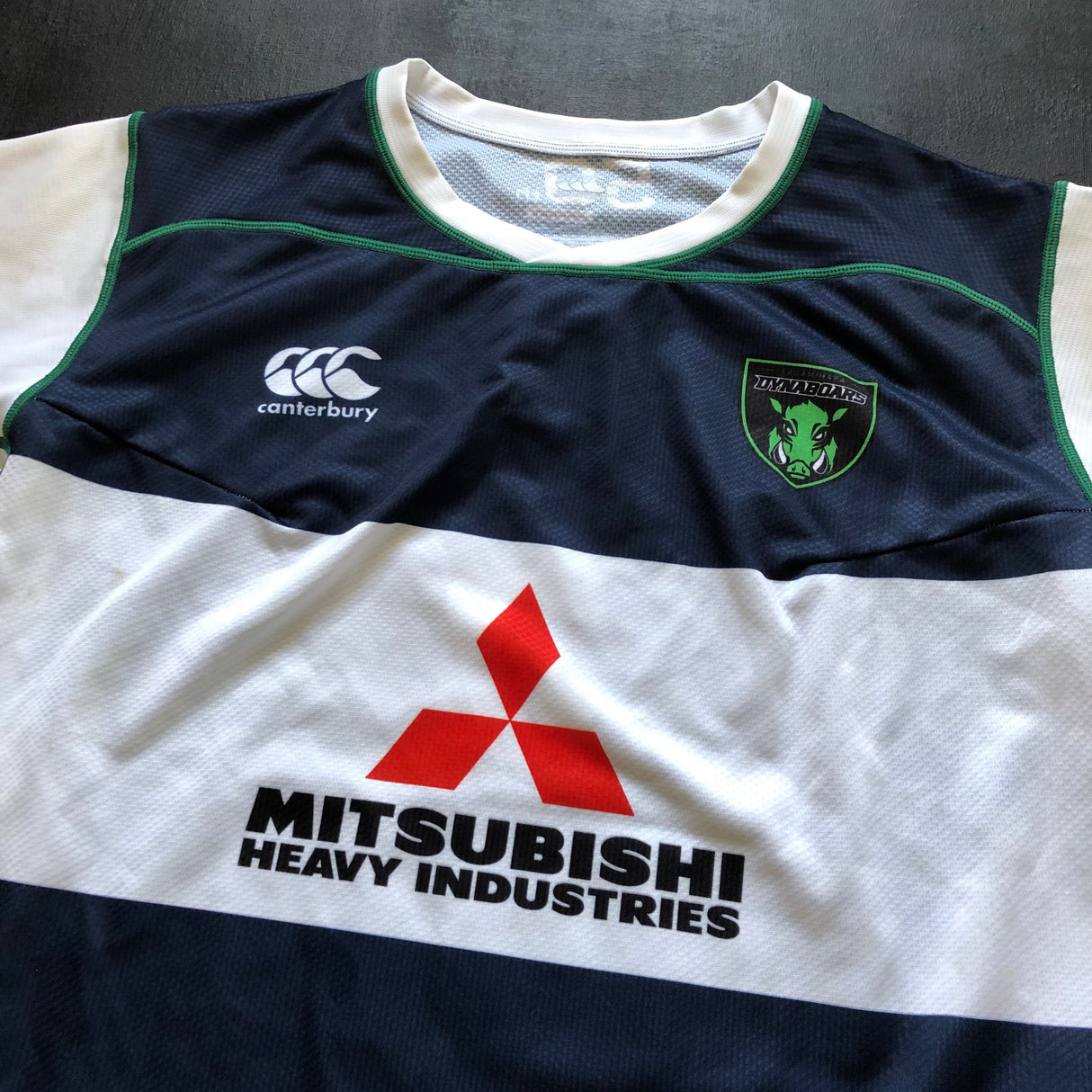 DynaBoars Rugby Team Jersey 2022 Away Match Worn 5L Underdog Rugby - The Tier 2 Rugby Shop