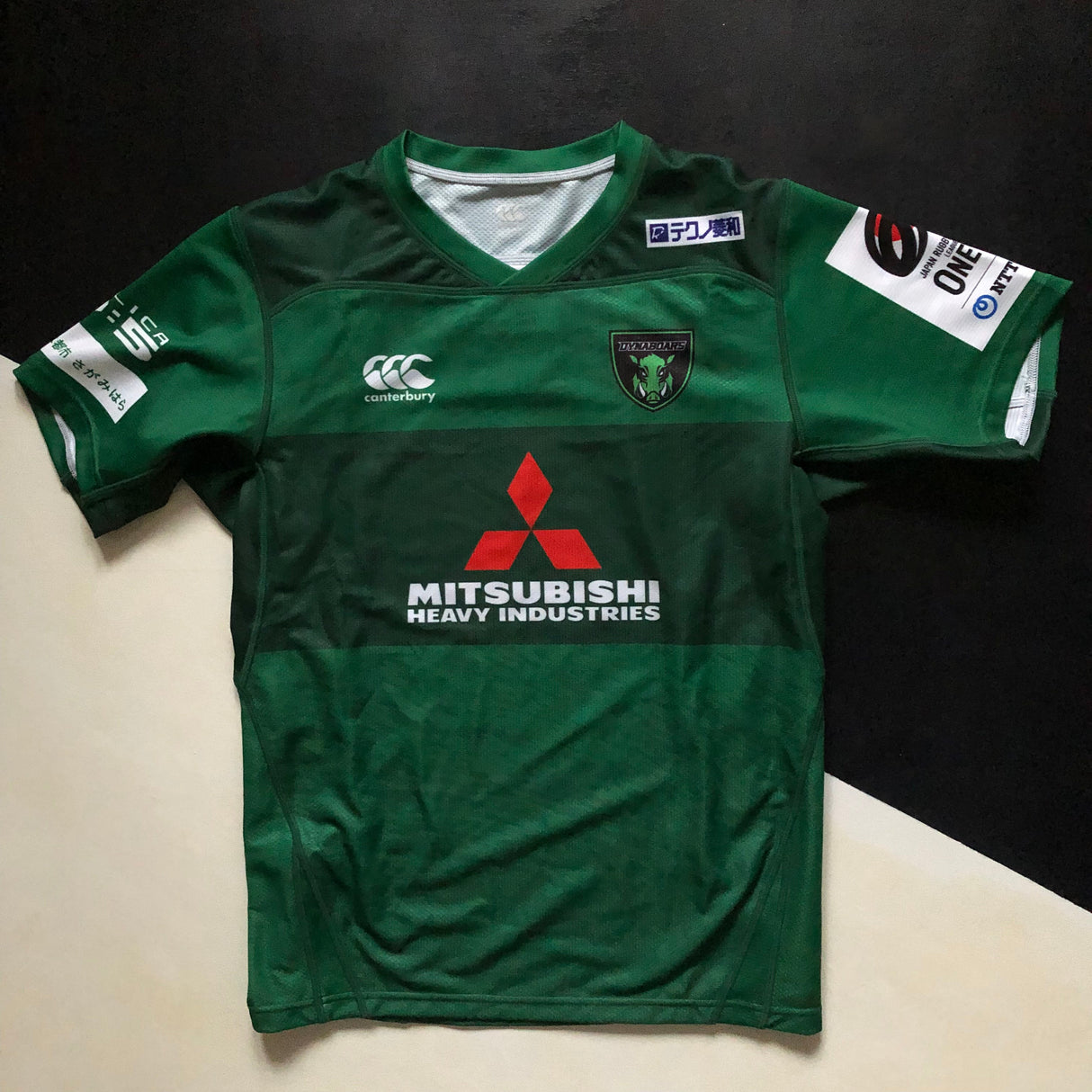 DynaBoars Rugby Team Jersey 2023 (Japan Rugby League One) Player Issue 5L Underdog Rugby - The Tier 2 Rugby Shop