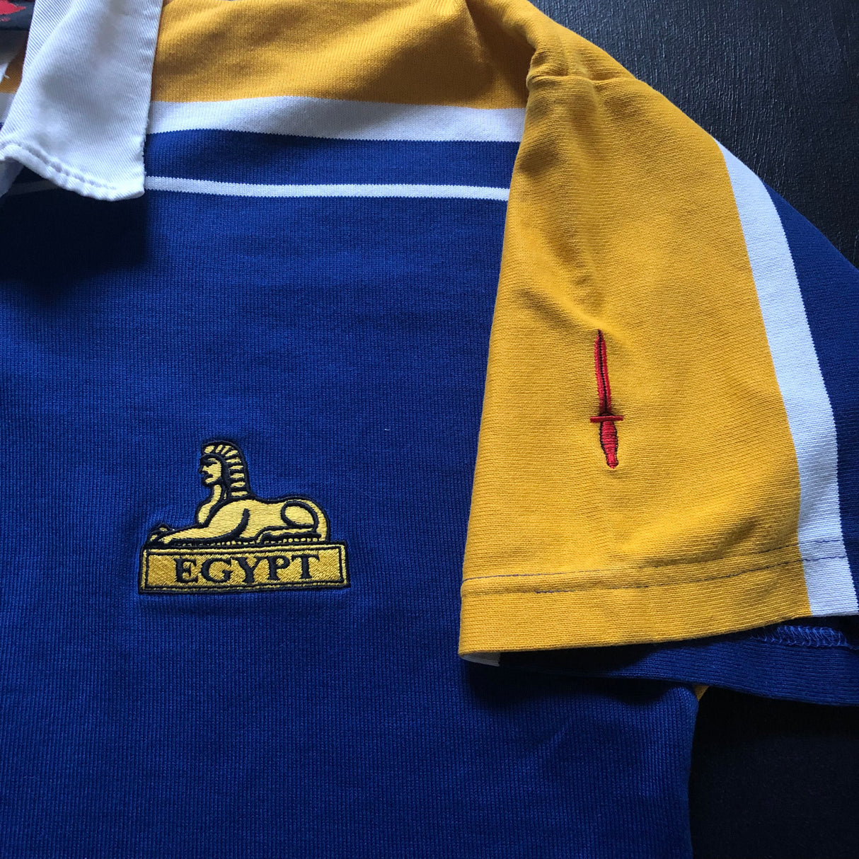 Egypt XV Rugby Team Jersey 2001/02 Match Worn Medium Underdog Rugby - The Tier 2 Rugby Shop