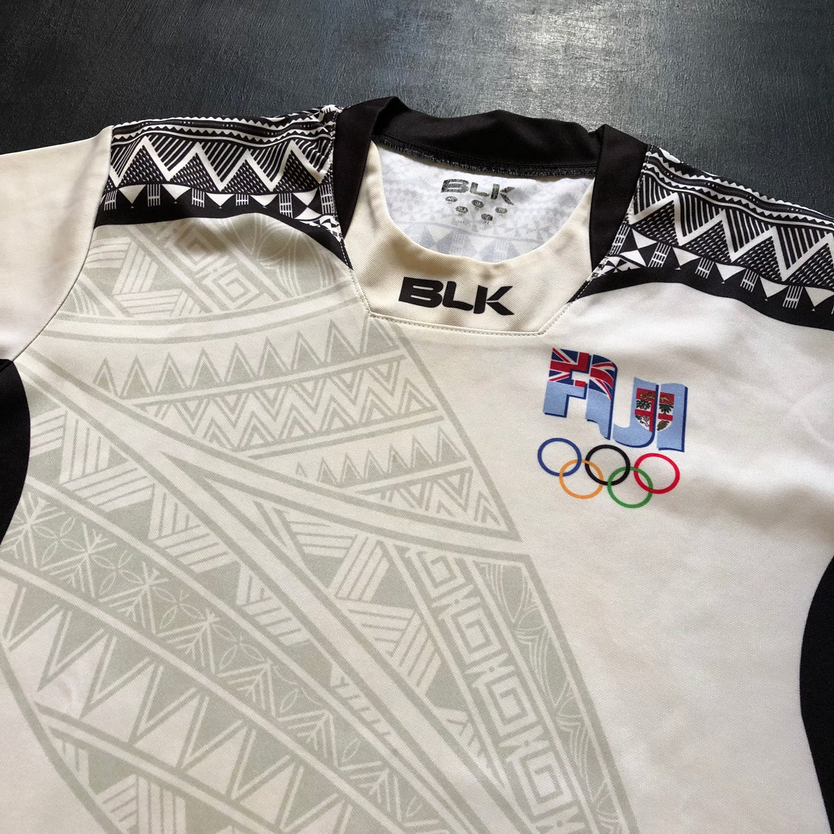 Fiji National Rugby Olympic Sevens Team Jersey 2016 Medium Underdog Rugby - The Tier 2 Rugby Shop