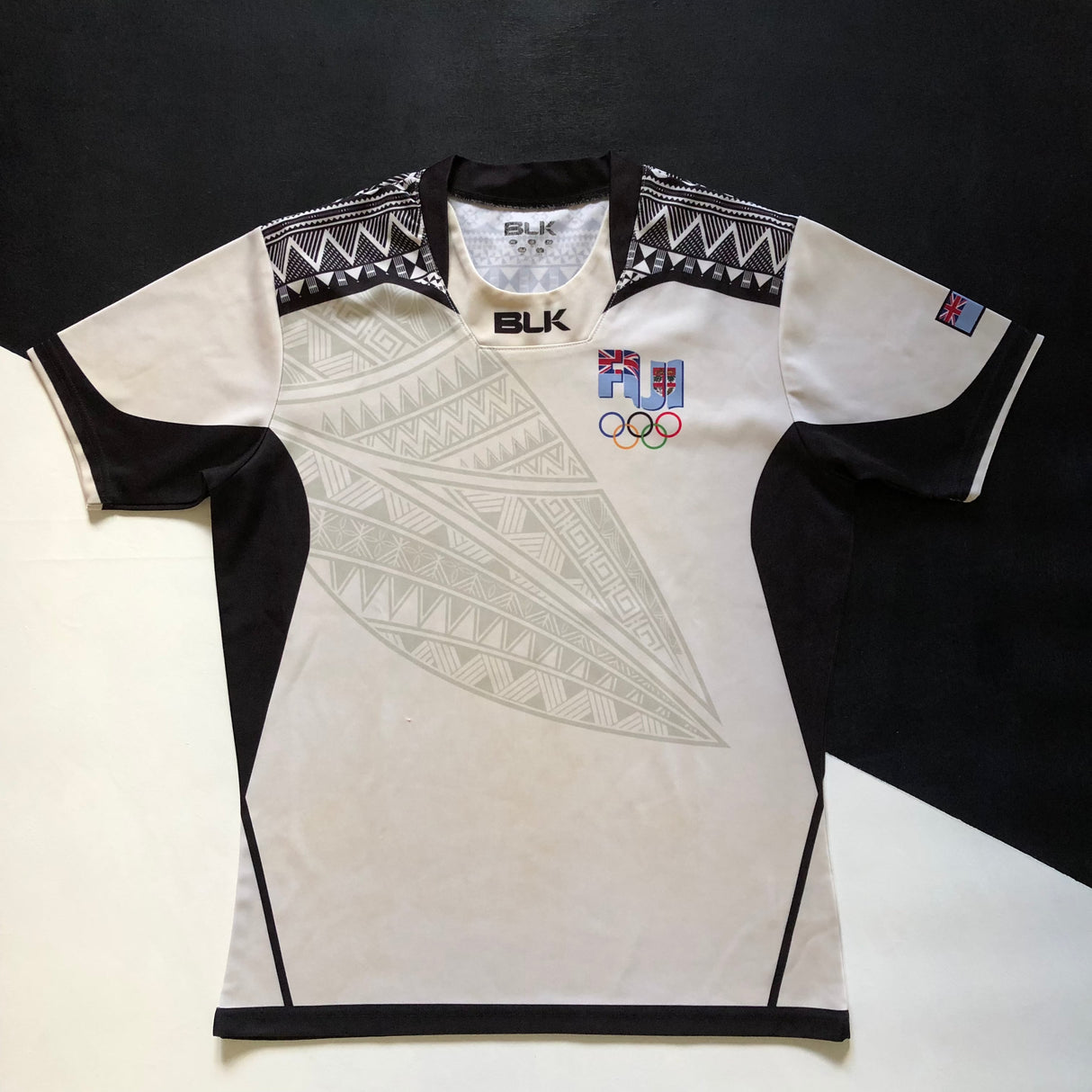 Fiji National Rugby Olympic Sevens Team Jersey 2016 Medium Underdog Rugby - The Tier 2 Rugby Shop