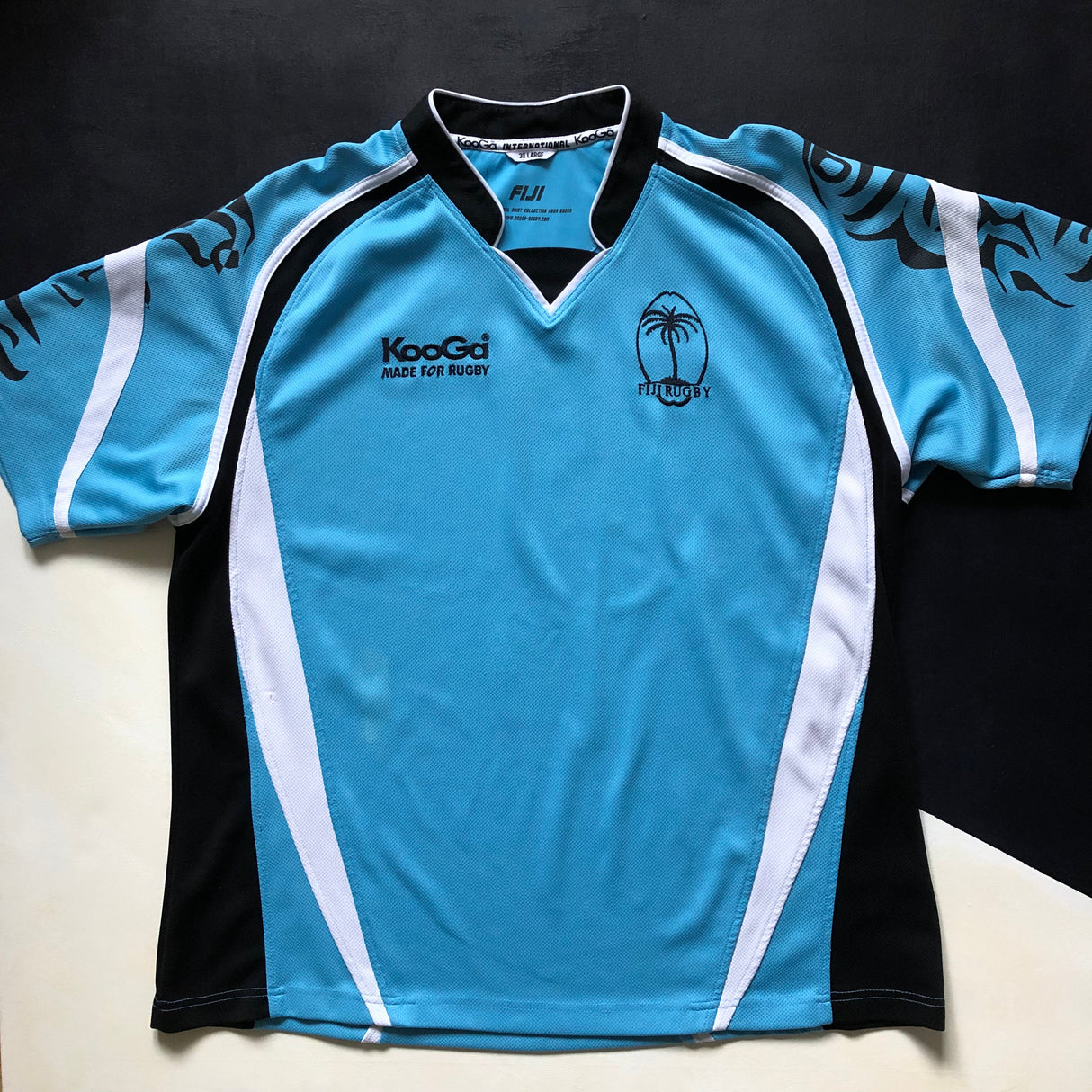 Fiji National Rugby Team Jersey 2006/2007 Away 3XL Underdog Rugby - The Tier 2 Rugby Shop