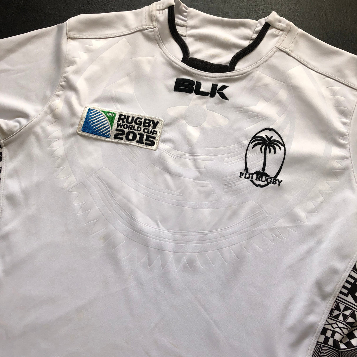 Fiji National Rugby Team Jersey 2015 Rugby World Cup Large Underdog Rugby - The Tier 2 Rugby Shop