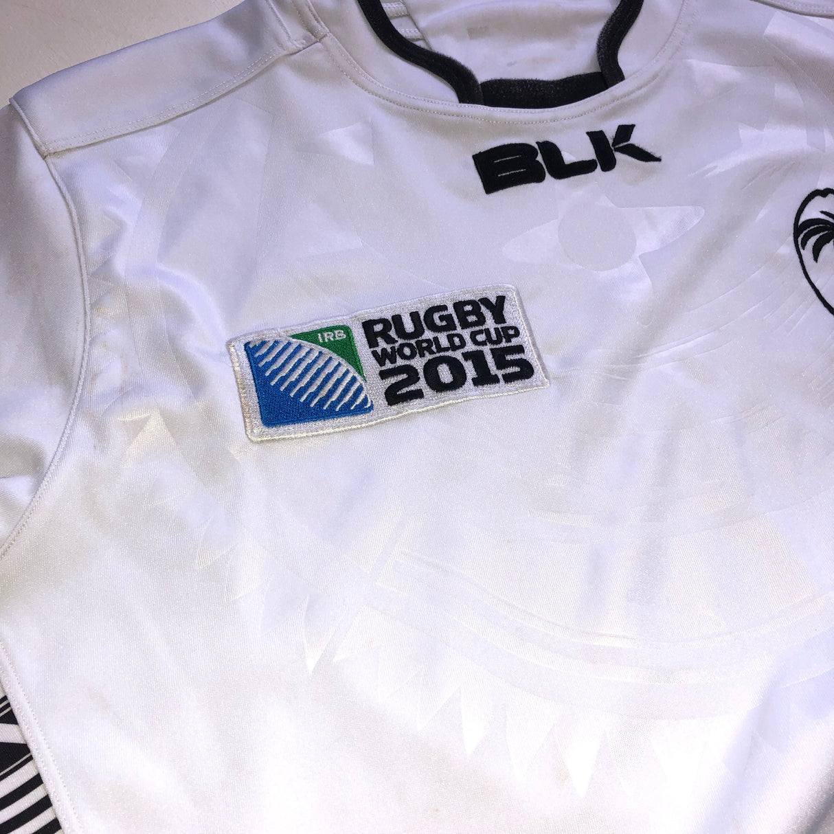 Fiji National Rugby Team Jersey 2015 Rugby World Cup Large Underdog Rugby - The Tier 2 Rugby Shop
