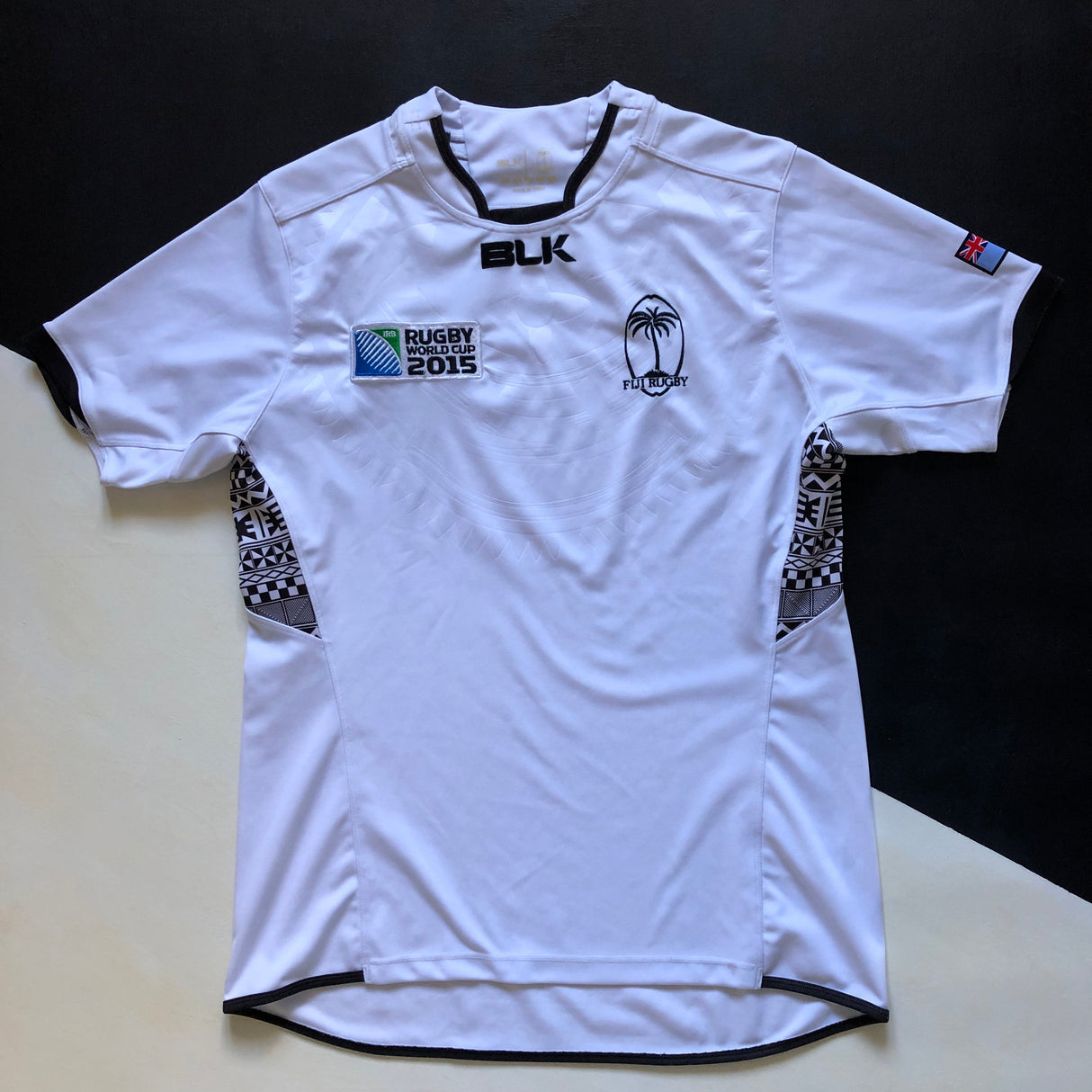 Fiji National Rugby Team Jersey 2015 Rugby World Cup Large Underdog Rugby - The Tier 2 Rugby Shop