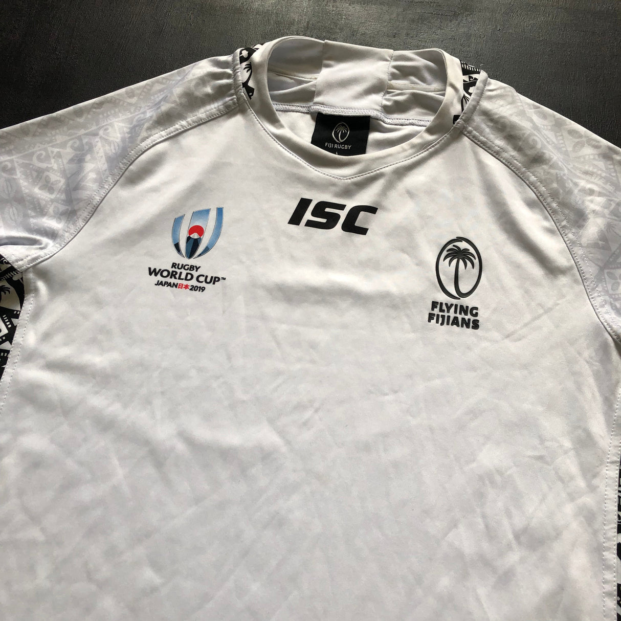 Fiji National Rugby Team Jersey 2019 Rugby World Cup Large Underdog Rugby - The Tier 2 Rugby Shop
