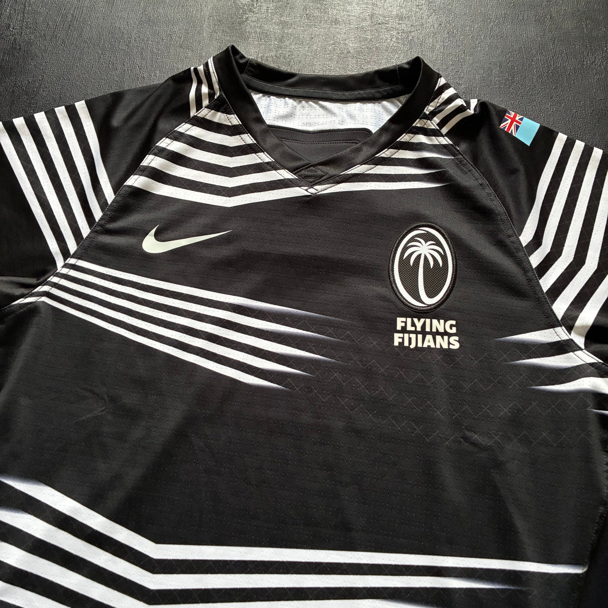 Fiji National Rugby Team Jersey 2021/22 Player Issue Medium Underdog Rugby - The Tier 2 Rugby Shop