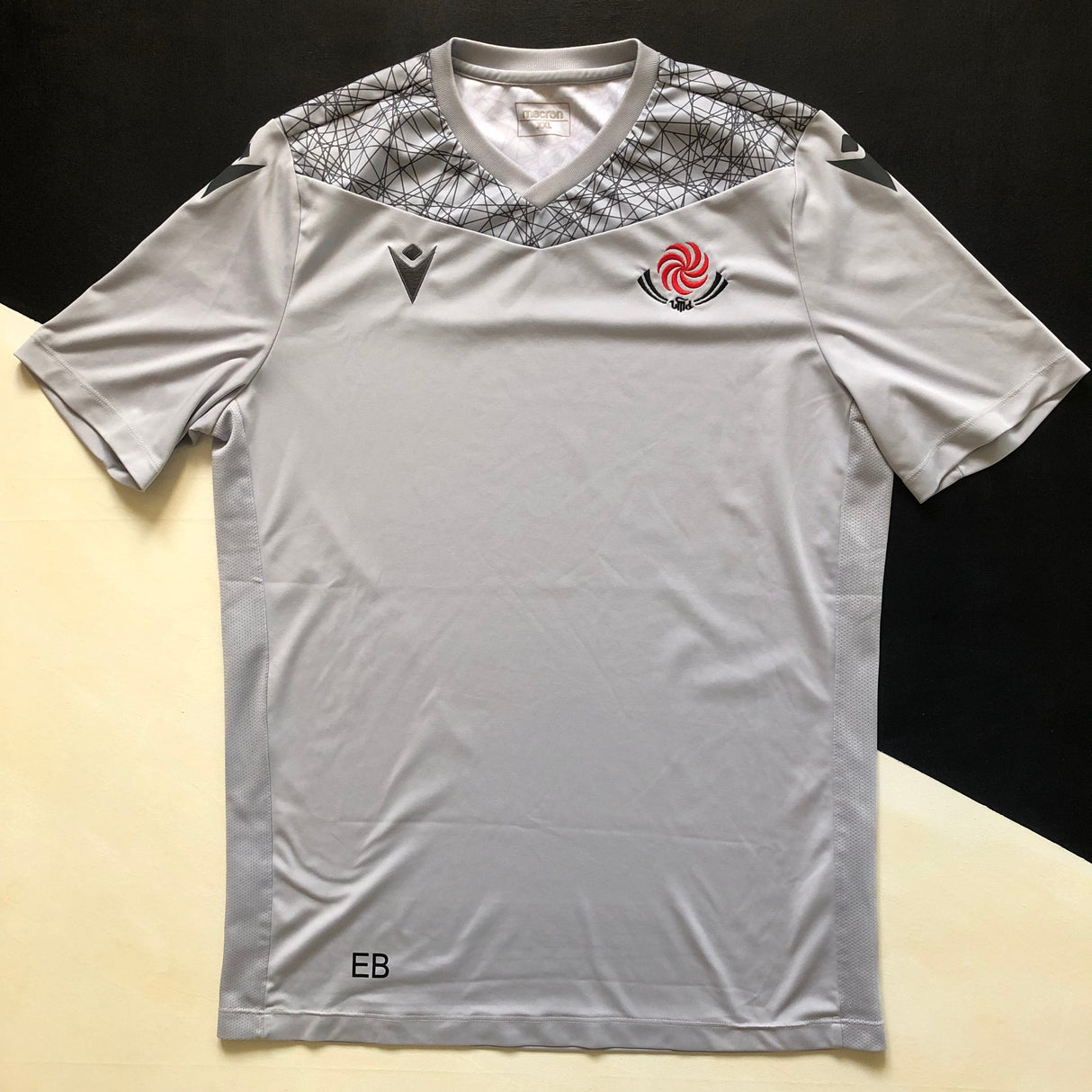 Georgia National Rugby Team Training Tee Player Worn 2XL Underdog Rugby - The Tier 2 Rugby Shop