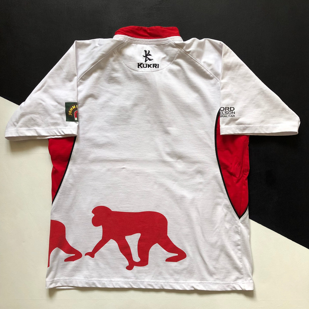 Gibraltar National Rugby Team Jersey 2010 2XL Underdog Rugby - The Tier 2 Rugby Shop