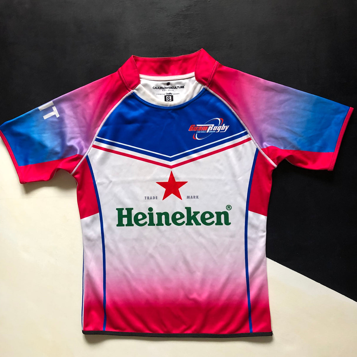 Guam National Rugby Team Jersey 2018/19 Match Worn Small Underdog Rugby - The Tier 2 Rugby Shop
