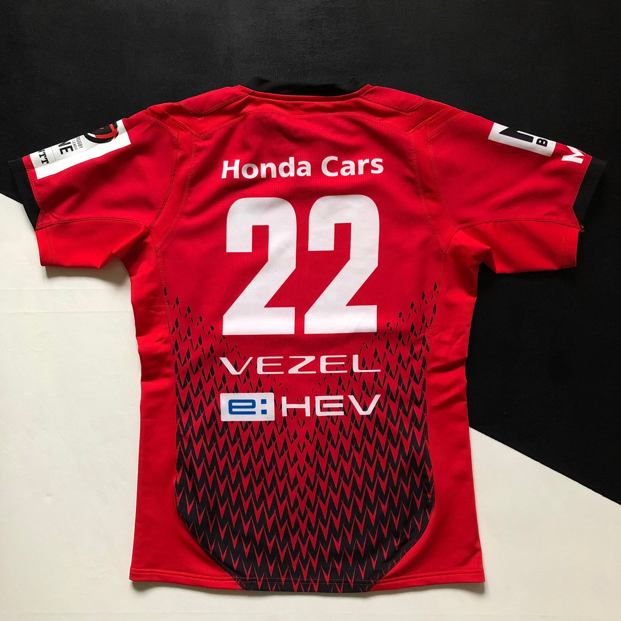 Honda Heat Rugby Team Jersey 2022 (Japan Rugby League One) Player Issue 2XL Underdog Rugby - The Tier 2 Rugby Shop