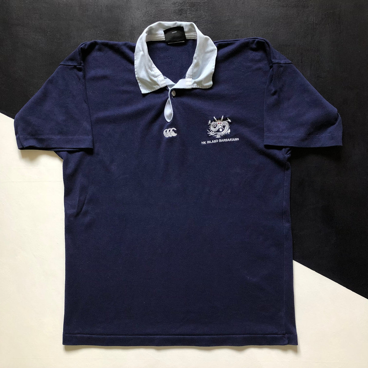 Hong Kong Island Barbarians Rugby Team Jersey 1990's Large Underdog Rugby - The Tier 2 Rugby Shop