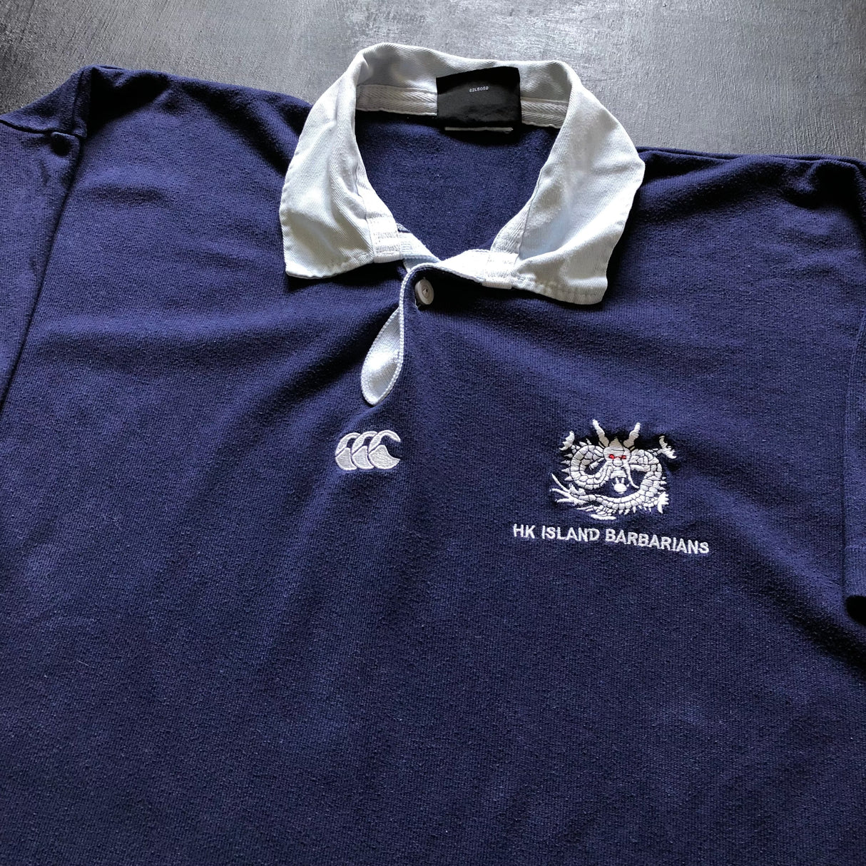 Hong Kong Island Barbarians Rugby Team Jersey 1990's Large Underdog Rugby - The Tier 2 Rugby Shop