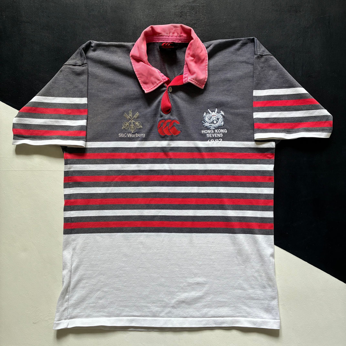 Hong Kong National Rugby Sevens Team Jersey 1997 Large Underdog Rugby - The Tier 2 Rugby Shop
