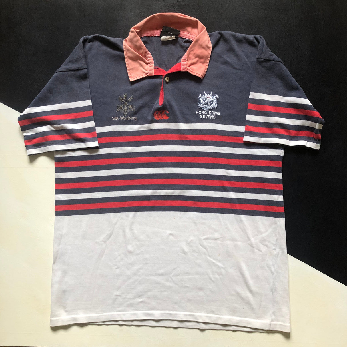Hong Kong National Rugby Sevens Team Jersey 1998 2XL Underdog Rugby - The Tier 2 Rugby Shop