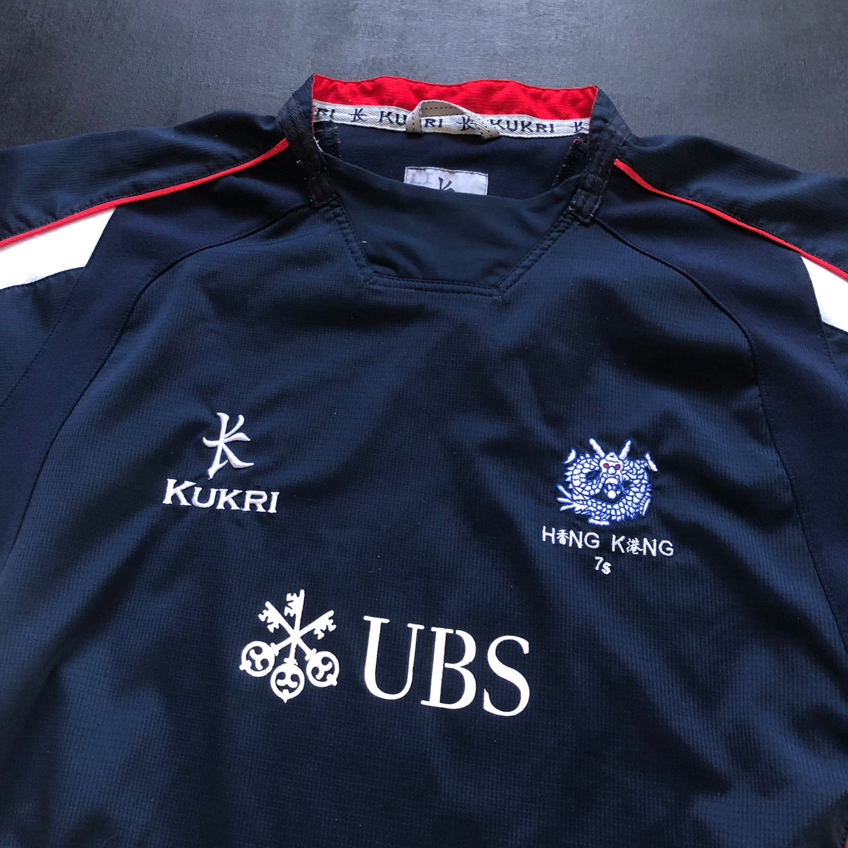 Hong Kong National Rugby Sevens Team Jersey 2009 Match Worn Medium Underdog Rugby - The Tier 2 Rugby Shop