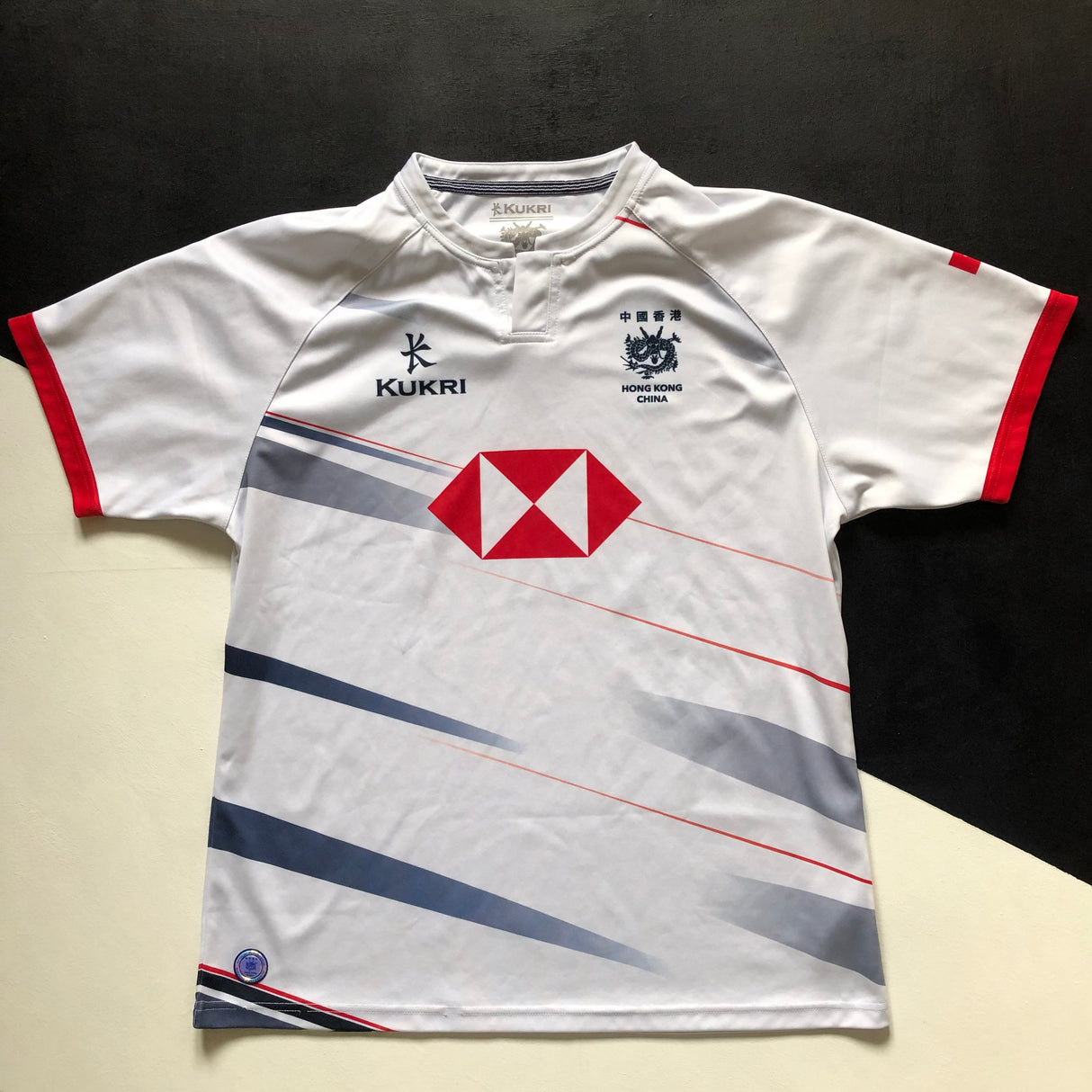 Hong Kong National Rugby Sevens Team Jersey 2023 XL Underdog Rugby - The Tier 2 Rugby Shop