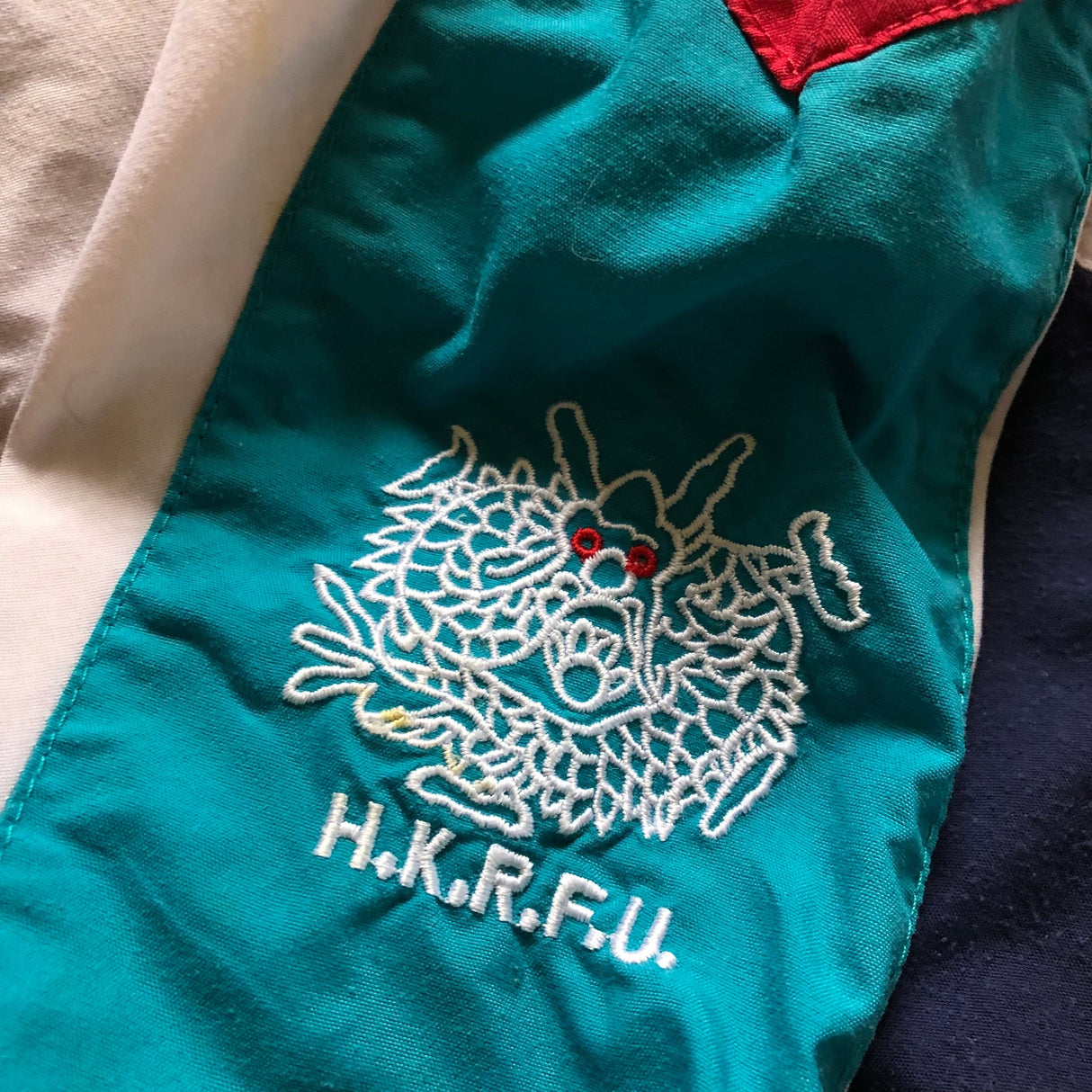 Hong Kong National Rugby Team Jacket 90's 2XL Underdog Rugby - The Tier 2 Rugby Shop