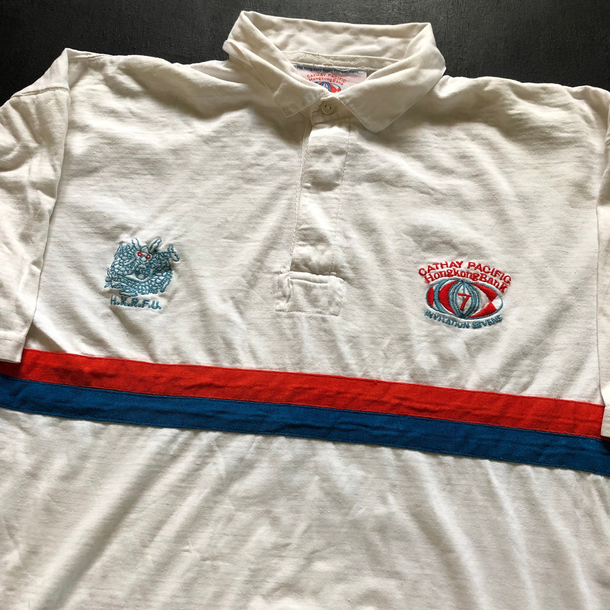 Hong Kong National Rugby Team Jersey 1980's Large Underdog Rugby - The Tier 2 Rugby Shop