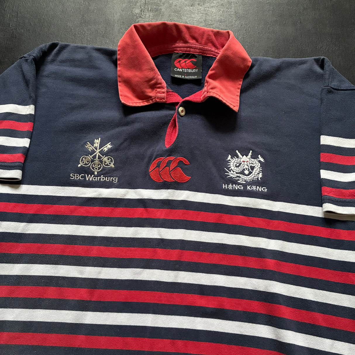 Hong Kong National Rugby Team Jersey 1996/97 Large Underdog Rugby - The Tier 2 Rugby Shop