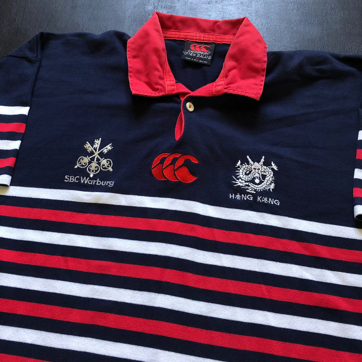Hong Kong National Rugby Team Jersey 1996/97 XL Underdog Rugby - The Tier 2 Rugby Shop