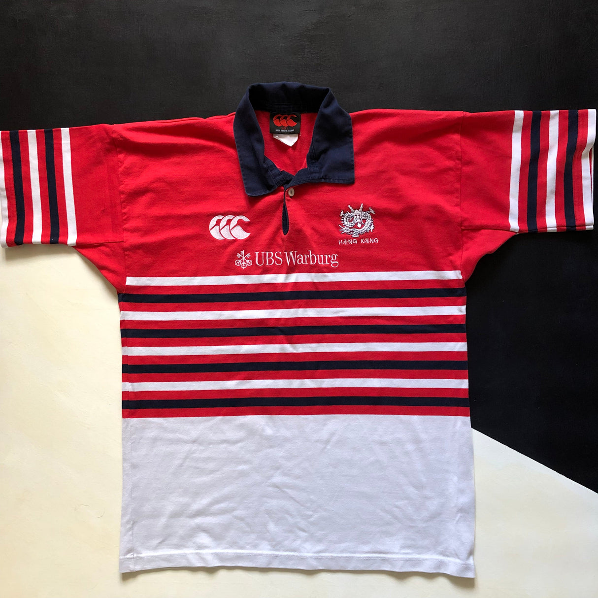 Hong Kong National Rugby Team Jersey 1997 Away Large Underdog Rugby - The Tier 2 Rugby Shop
