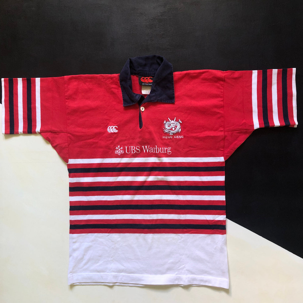 Hong Kong National Rugby Team Jersey 1997 Away Small Underdog Rugby - The Tier 2 Rugby Shop