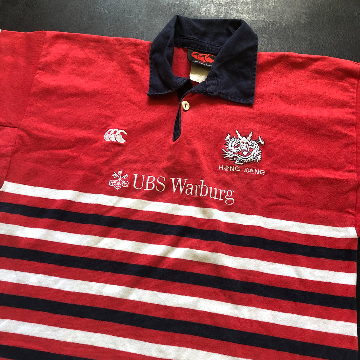 Hong Kong National Rugby Team Jersey 1997 Away Small Underdog Rugby - The Tier 2 Rugby Shop