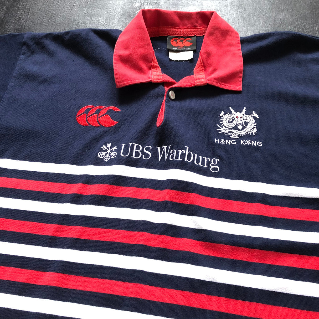 Hong Kong National Rugby Team Jersey 1997 Large Underdog Rugby - The Tier 2 Rugby Shop