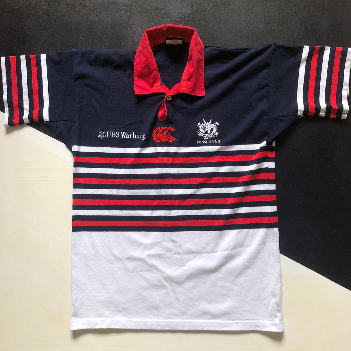 Hong Kong National Rugby Team Jersey 1997 Large Underdog Rugby - The Tier 2 Rugby Shop