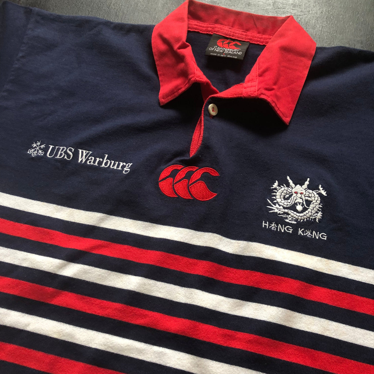 Hong Kong National Rugby Team Jersey 1998 Large Underdog Rugby - The Tier 2 Rugby Shop