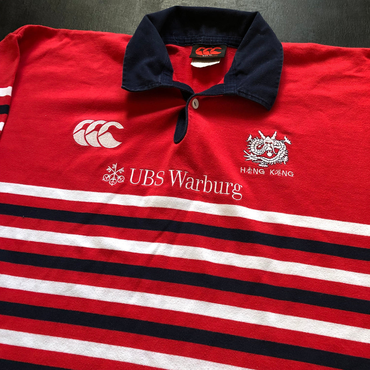 Hong Kong National Rugby Team Jersey 2002/03 XL Underdog Rugby - The Tier 2 Rugby Shop