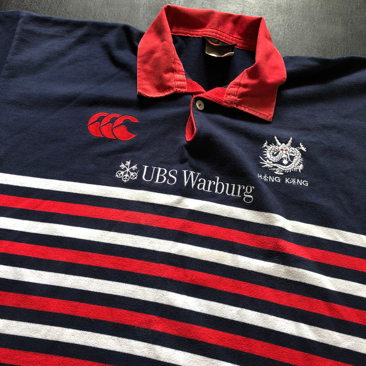 Hong Kong National Rugby Team Jersey 2002/03 XL Underdog Rugby - The Tier 2 Rugby Shop