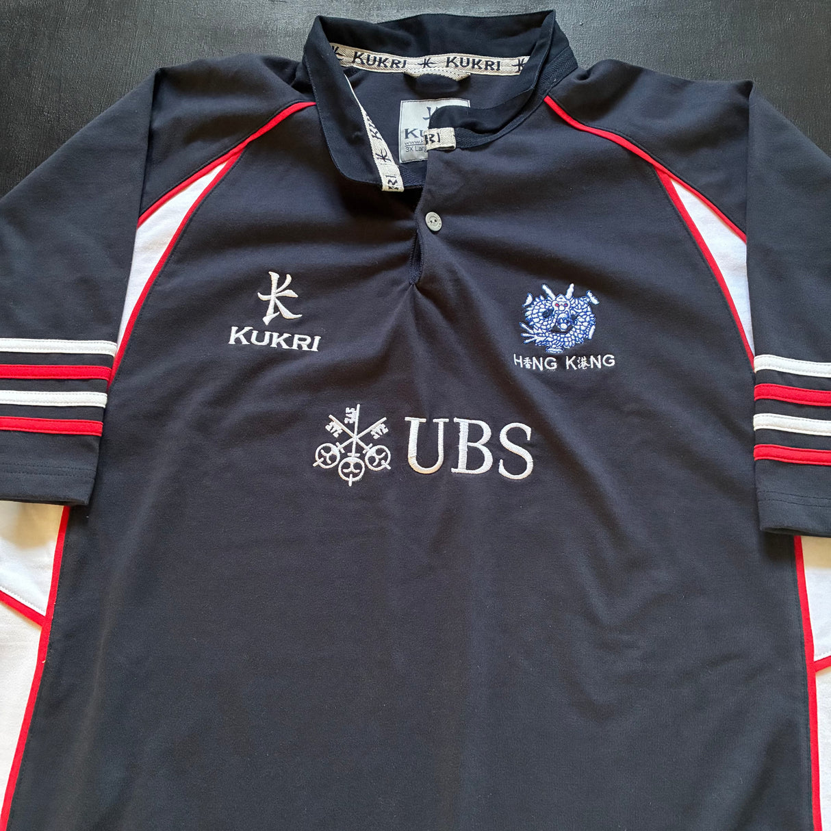 Hong Kong National Rugby Team Jersey 2006/08 3XL Underdog Rugby - The Tier 2 Rugby Shop