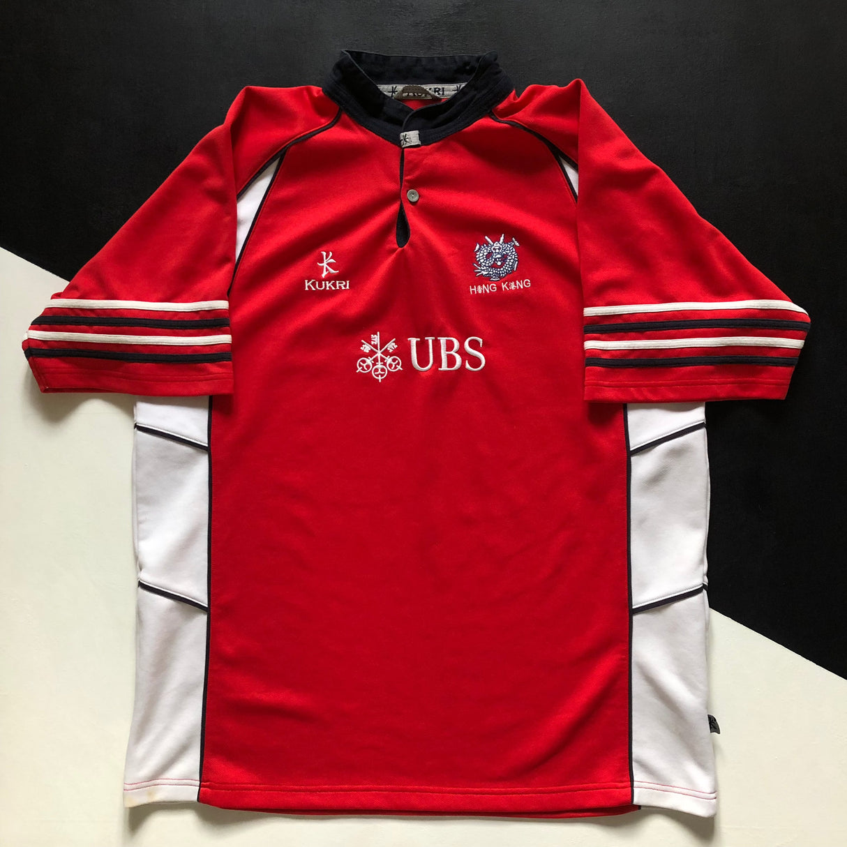 Hong Kong National Rugby Team Jersey 2006/08 Away 2XL Underdog Rugby - The Tier 2 Rugby Shop