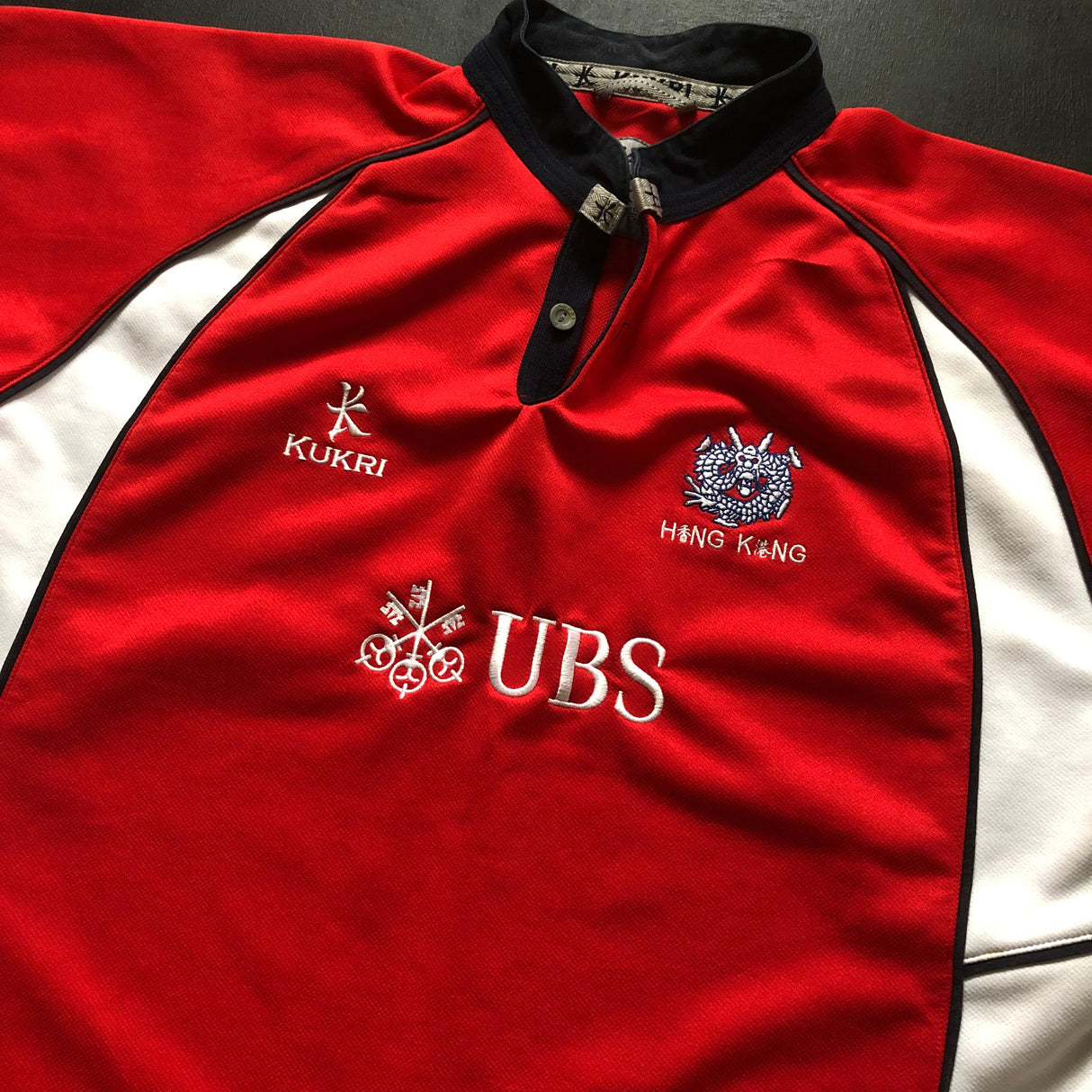 Hong Kong National Rugby Team Jersey 2006/08 Away Large Underdog Rugby - The Tier 2 Rugby Shop
