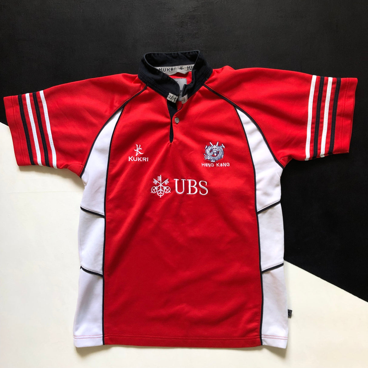 Hong Kong National Rugby Team Jersey 2006/08 Away Small Underdog Rugby - The Tier 2 Rugby Shop